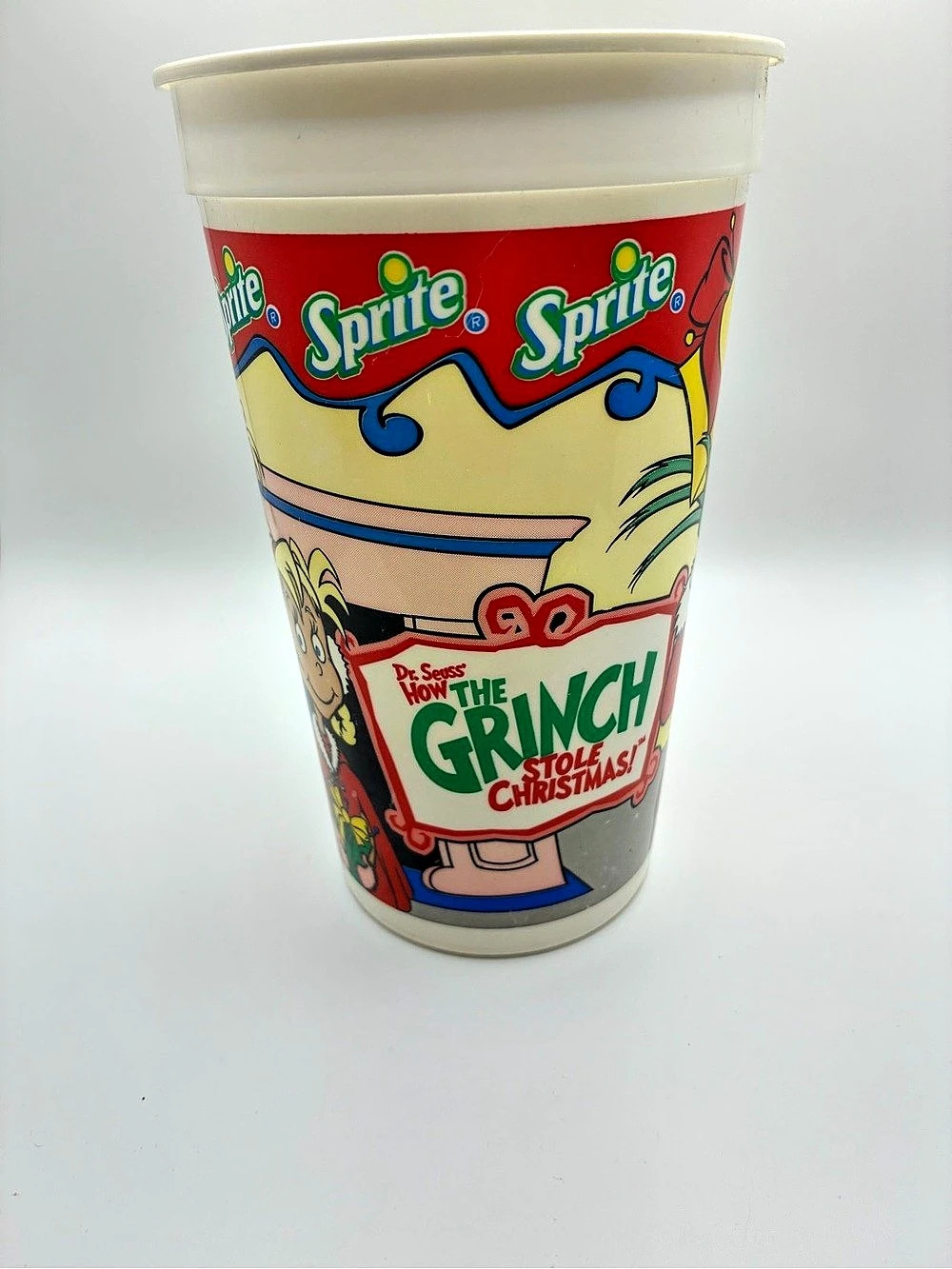 Sprite The Grinch Stole Christmas collectible cup Collectible Holiday Cup Red